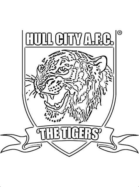 Thanks for visiting our website @ www.leagueteamupdates.com and stay tuned for more awesome stuff. Hull City AFC logo kleurplaat | Gratis kleurplaten