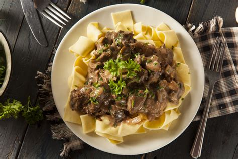 According to the stroganoff foundation, which is dedicated to preserving the artistic legacy left to russia by the stroganoff family, the origins of the stroganoff clan date back to just before. Culinary Classic: Beef Stroganoff | Lobel's of New York ...