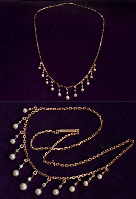 Erie Basin Blog — The Most Perfect Edwardian Necklace Of Natural