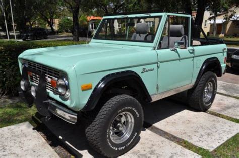 Purchase Used 1977 Ford Bronco 4x4 302ci V8 Early Classic Bronco In