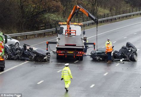 M1 Crash The 140mph Death Race That Killed Two Daily Mail Online
