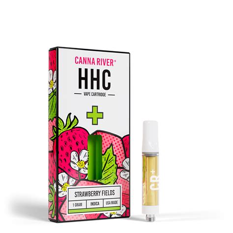 Canna River Hhc Vape Cartridge Strawberry Fields G Dr Ganja