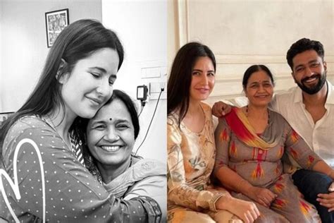 Katrina Kaif Tightly Hugs Vicky Kaushals Mother In This Never Seen Before Adorable Picture News18