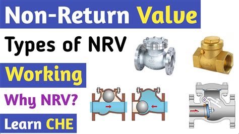 Non Return Valve Nrv Types Of Non Return Valve Why Is Non Return