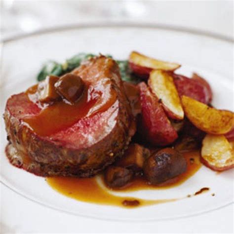 Beef tenderloin refers to the large cut of beef before it is sliced into steaks. Beef Tenderloin with Mushrooms and Espagnole Sauce ...