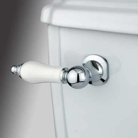 Historic Houseparts Inc Flush Levers Porcelain Toilet Flush Lever Polished Chrome