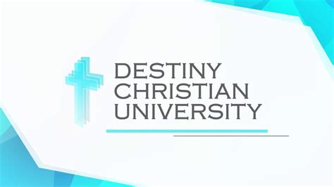 Destiny Christian University Is Now Online | MyDCU.org ...