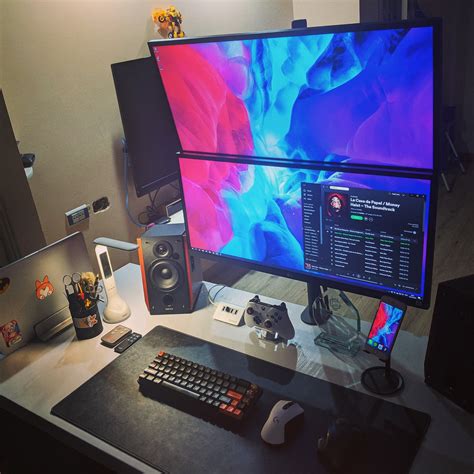 Finally Did This Vertical 2 Uw Monitors Rultrawidemasterrace