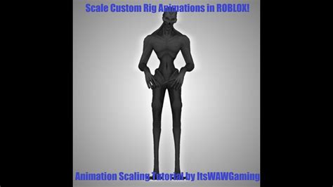 Roblox Animation Scaling Tutorial For Skinned Meshes Youtube