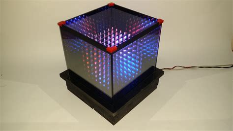 8x8x8 Infinite Rgb Led Cube Rowland Technology