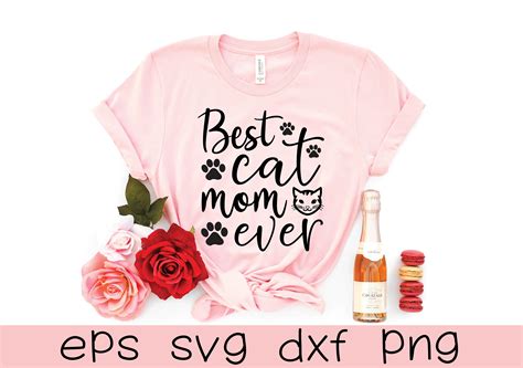 Best Cat Mom Ever Svg Design By Bdb Graphics Thehungryjpeg