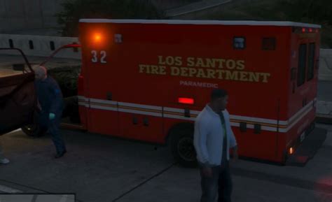 Gta V Los Santos Fire Department Paramedic The Video Games