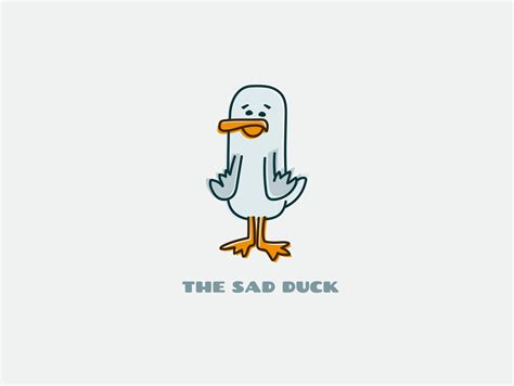 The Sad Duck By Betofogassi On Dribbble