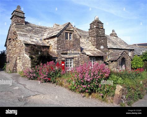 Historical Tintagel Old Post Office 14th Century Cornish Medieval Stone