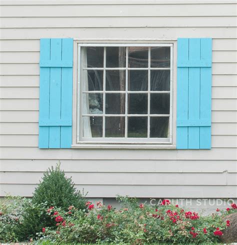 Easy Diy Ideas Make Your Own Shutters Caruth Studio