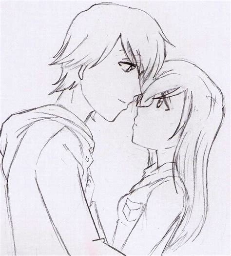 Anime Couple Drawings Easy Cool Drawings 21 Free Pdf  Format