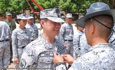 Cavite City Mayor Denver Chua Is Now A Navy Reservist Politiko South Luzon