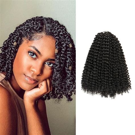 Water Wave Synthetic Crochet Braids For Passion Twist Short Crochet Braids Hairstyles Crochet