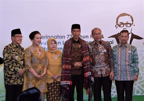 Presiden Jokowi Hadiri Peringatan Tahun Hmi Dan Syukuran Lafran Pane