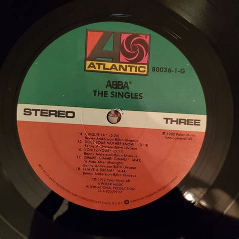 1982 Abba The Singles The First Ten Years2 Record Set Etsy