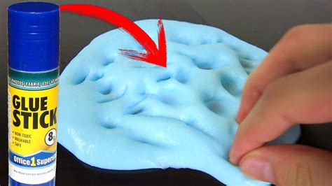 Slike How To Make Slime With A Glue Stick Only