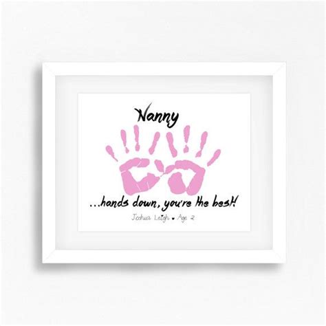 It will make a great décor piece for her house and obviously it is one of the most awesome birthday gifts for grandma by granddaughter. Mothers Day Gift for Nanny, Personalised Grandmother Gift ...