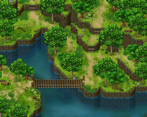 Forest 3 Rpg Maker Parallax Practice By Sillouete On Deviantart