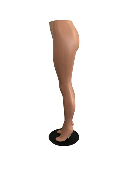 Female Mannequin Legs With Metal Stand Skin Tone Rax And Dollies