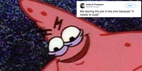 Also, find more png clipart about mail clipart,meme clipart,cross clipart. Evil Patrick is Your Favorite New SpongeBob Meme of 2018