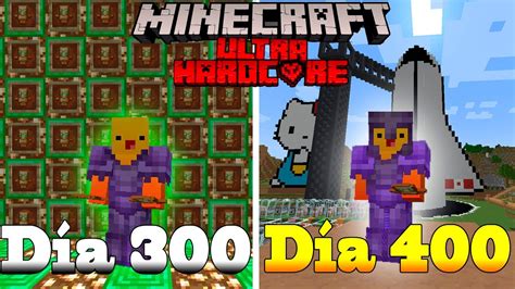 Sobreviviendo Días En Minecraft Ultra Hardcore YouTube