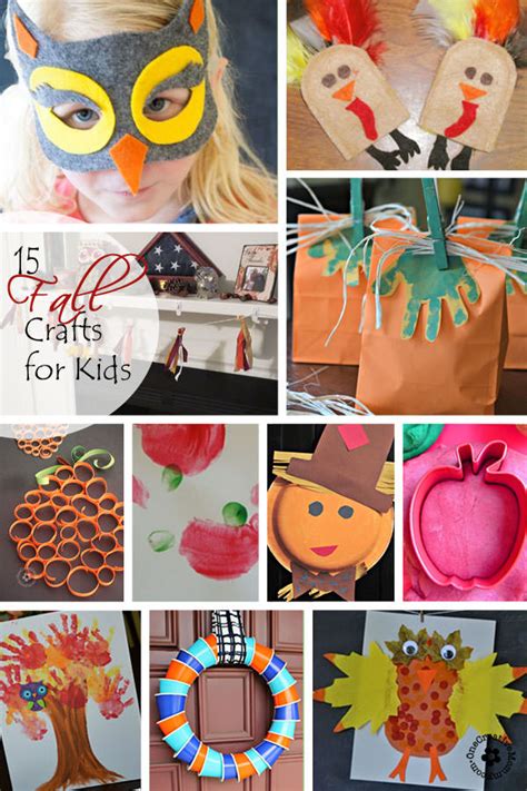15 Fall Crafts For Kids Guest Post