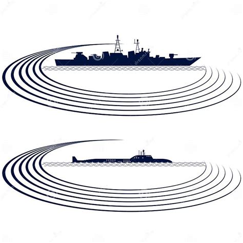 Naval Fleet Stock Vector Illustration Of Destroyer Symbol 45407286