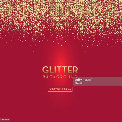 Red And Gold Glitter Background Template Design Layouts