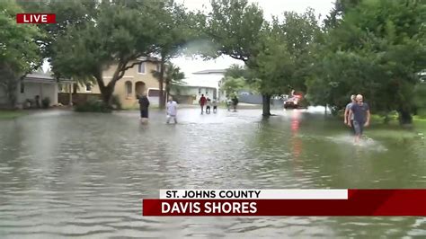 Davis Shores Homeowners Survey Flooding Youtube