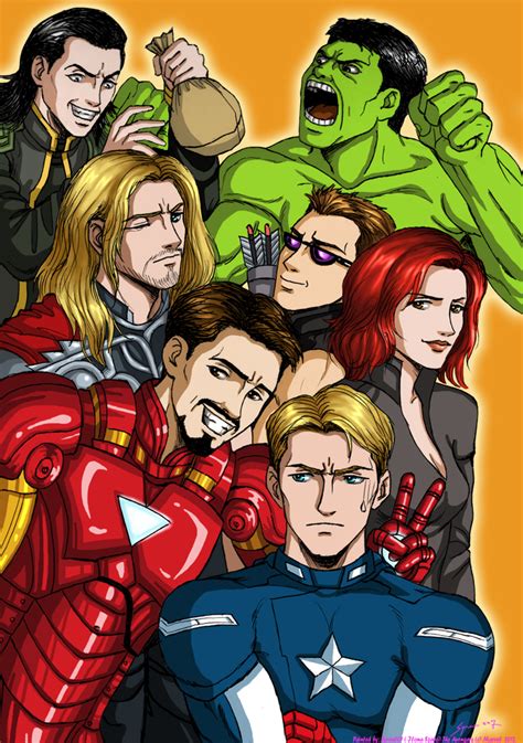 The Avengers By Syren007 On Deviantart