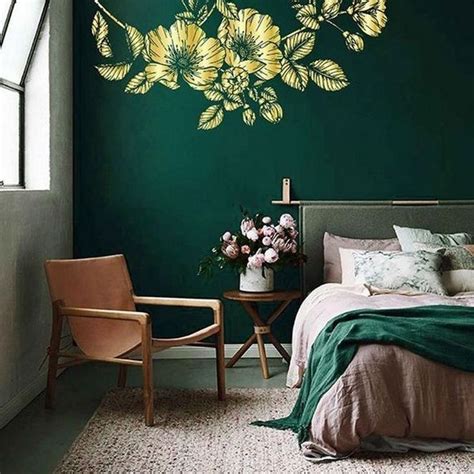Maybe you would like to learn more about one of these? 36+What Does Emerald Green Bedroom Mean? - inspiredeccor | Wall decor bedroom, Green bedroom ...