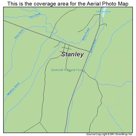 Aerial Photography Map Of Stanley Id Idaho