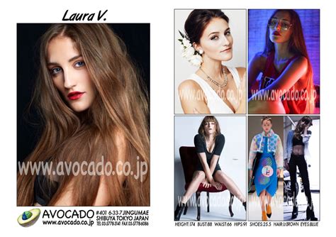 Laura V Models ｜ Avocado 外国人モデル事務所／model Agency Tokyo