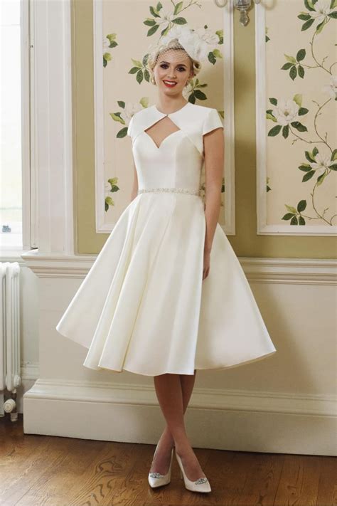 1950s Vintage Wedding Dresses Mooshki Claire Trouwjurk Tul Talls