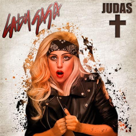 Lady Gaga Judas Album Cover