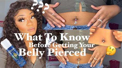 What To Know Before Getting Your Belly Pierced My Experience Tips
