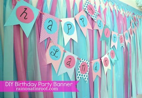 Homemade Happy Birthday Banner Ideas Birthdaybuzz