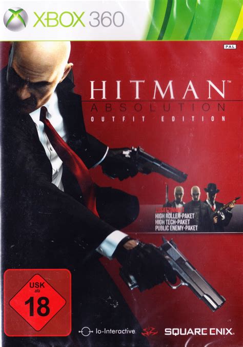 Hitman Absolution Outfit Edition 2012 Xbox 360 Box Cover Art