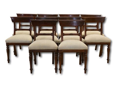 Shop from the world's largest selection and best deals for mahogany dining chairs. Lot - A Set of 10 Mahogany Dining Chairs, 88 x 53 x 55 each