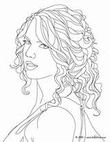 Swift Taylor Coloring Pages Face Close Printing Colouring Kids Adult Country Music Print Singer Color Famous Book Choose Board sketch template