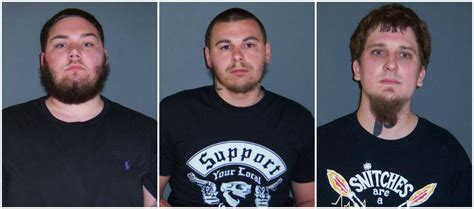3 Motorcycle Gang Members Arrested In Burlington City With Gun And Drugs