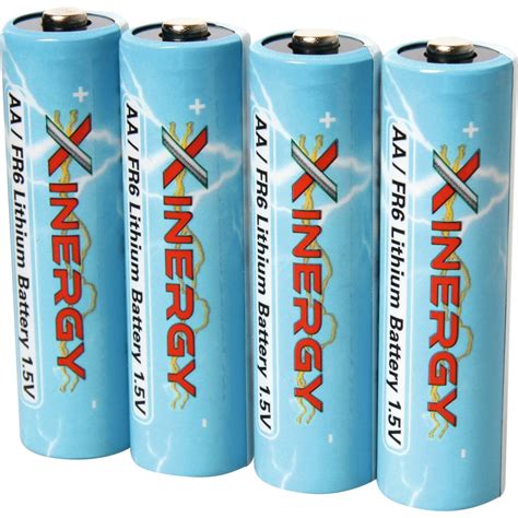 Pile Lr6 Aa Lithium 4 Pcs Acheter Batteries Landi