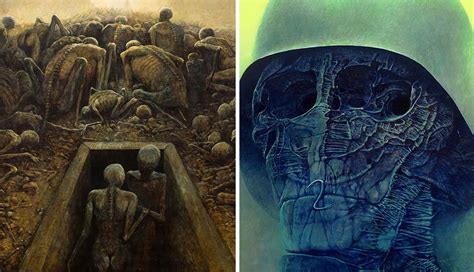 Zdzislaw Beksinski Is A Polish Surrealist Painter Youve Probably Never