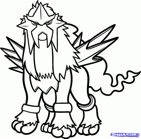 Pokemon Legendary Colouring Pages Clip Art Library
