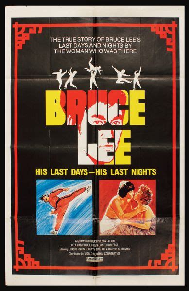 Lot Detail Bruce Lee Original Poster
